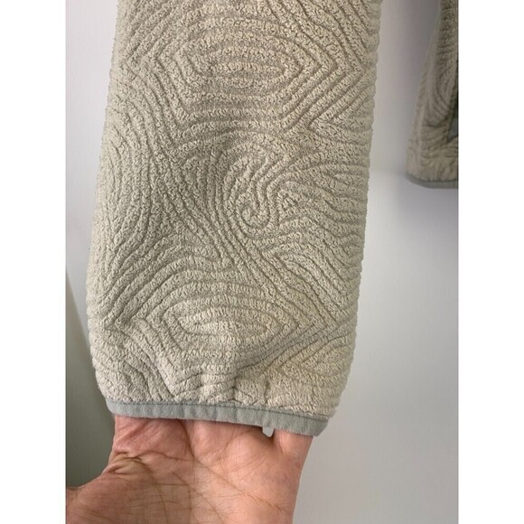 BOGO LL Bean Textured Fleece Full Zip Jacket Floral Embroiderd Women Petite Smal - Picture 6 of 15